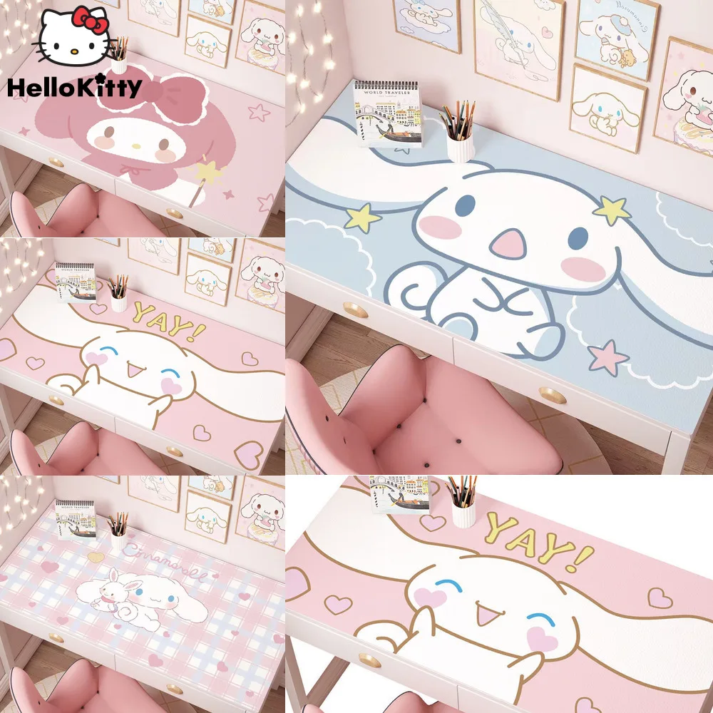 KawaiiSanrioCinnamonrollLargeMousePadWaterproofSiliconePadDesk