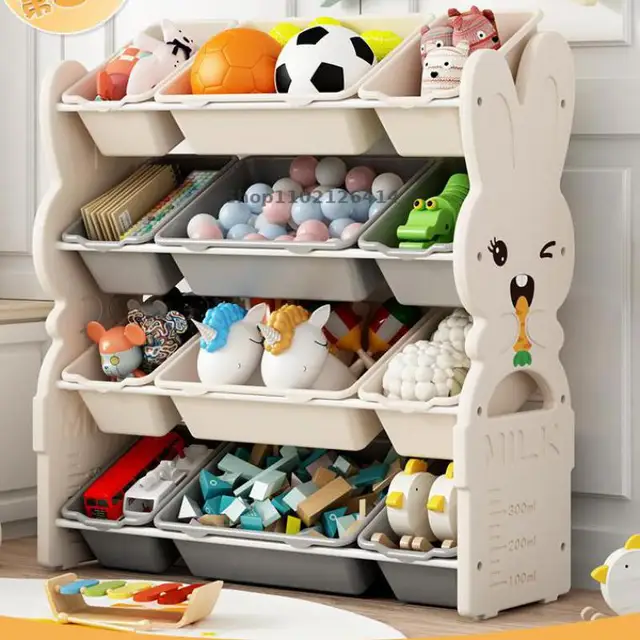 Organisateur de stockage de jouets pour enfants Organisateur de jouets  Support de rangement for jouets Armoire de rangement for enfants Finition  Stockage multicouche Stockage for la maternelle ( Color : : Cuisine