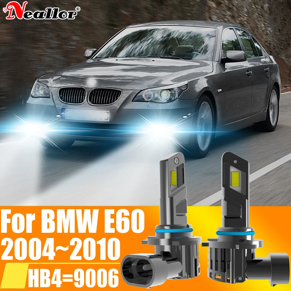 

Светодиодная противотуманная лампа высокой мощности HB4 9006, 6000K, 12 В, 55 Вт, для BMW E60 2004 ~ 2010