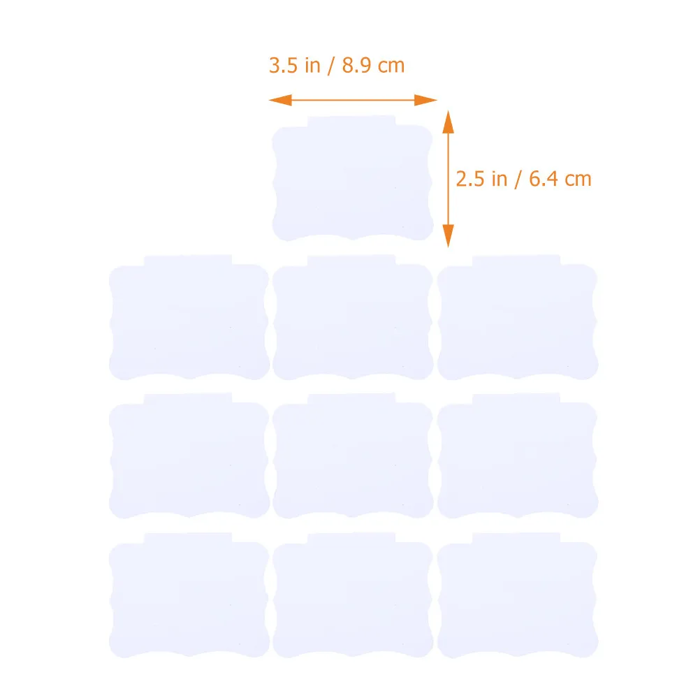 10Pcs 지울 수 있는 가격 라벨 플레이트 슈퍼마켓 소매점 디스플레이용 클립온 바구니 라벨 물세척 가능 PVC 소재 재사용 가능