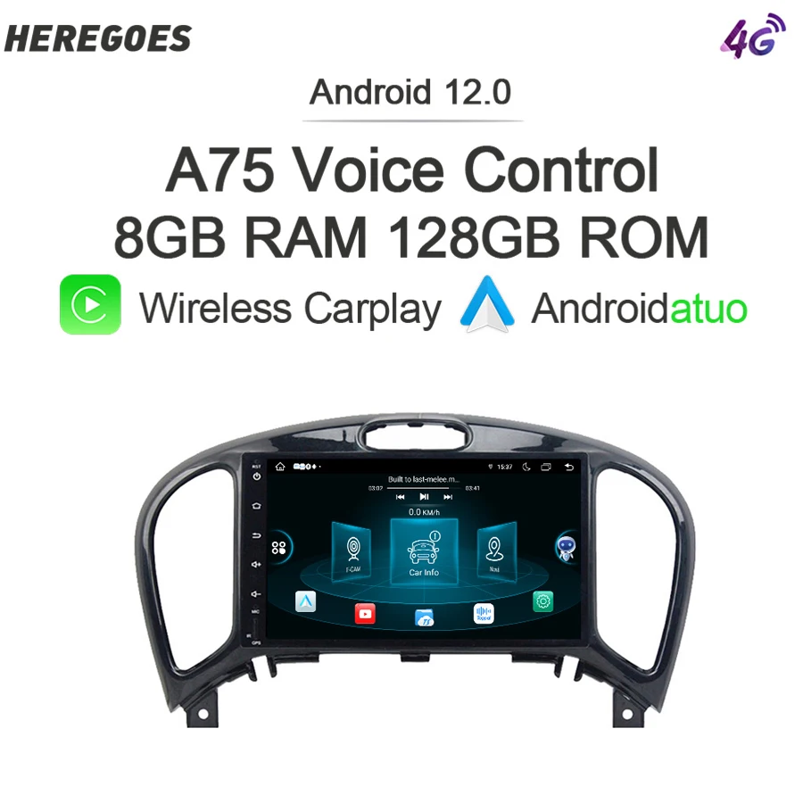 Carplay DSP Android 12 Car Radio Multimedia Player For Nissan Juke 2010