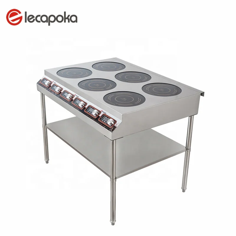 3.5KW stainless steel commercial induction cooker zhongshan commercial induction cooker best india