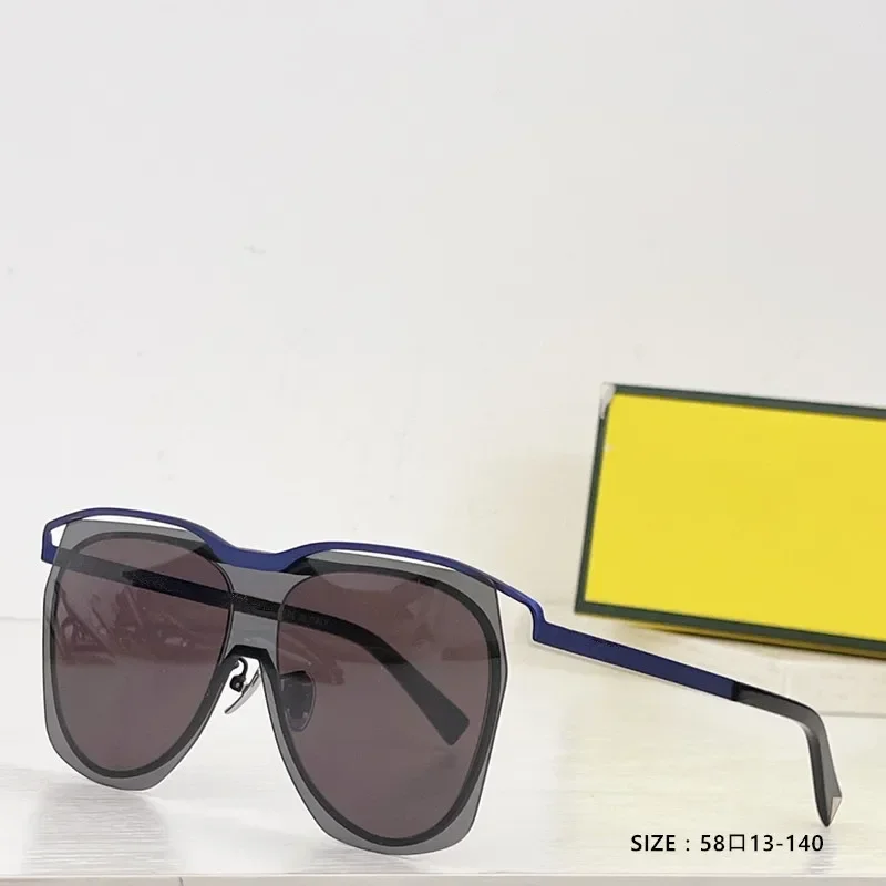 

Fashionable large size irregular frame sunglasses for men and women 2023 Luxury brand design retro UV400 glasses