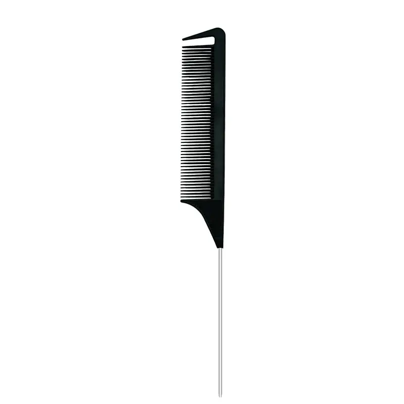 1Pcs Black Pointed Tail Salon Hairdressing Hair Styling Anti-static Comb Heat-resistant Salon Supplies Professional Hairdressing 5