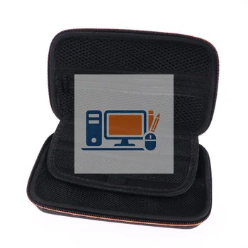 Custodia protettiva rigida con borsa per il trasporto, per accessori controller di gioco, antiurto, antipolvere, portatile