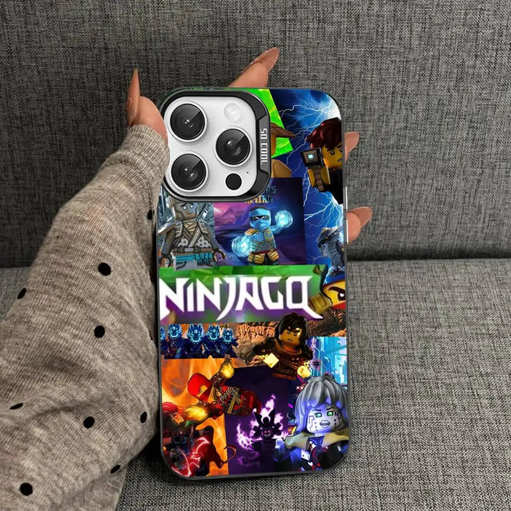 Animated N-Ninjago-Funny Matte Shockproof Phone Case - Stylish and Durable Back Cover