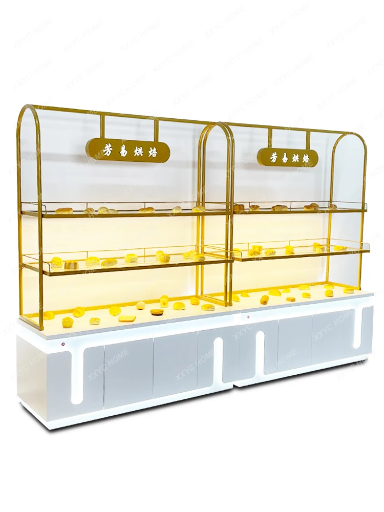 

Bread Display Cabinets Nakajima Cabinet Side Cabinet Circular Arc Pastry Counter Cake Shop Showcase Shelf Display Stand