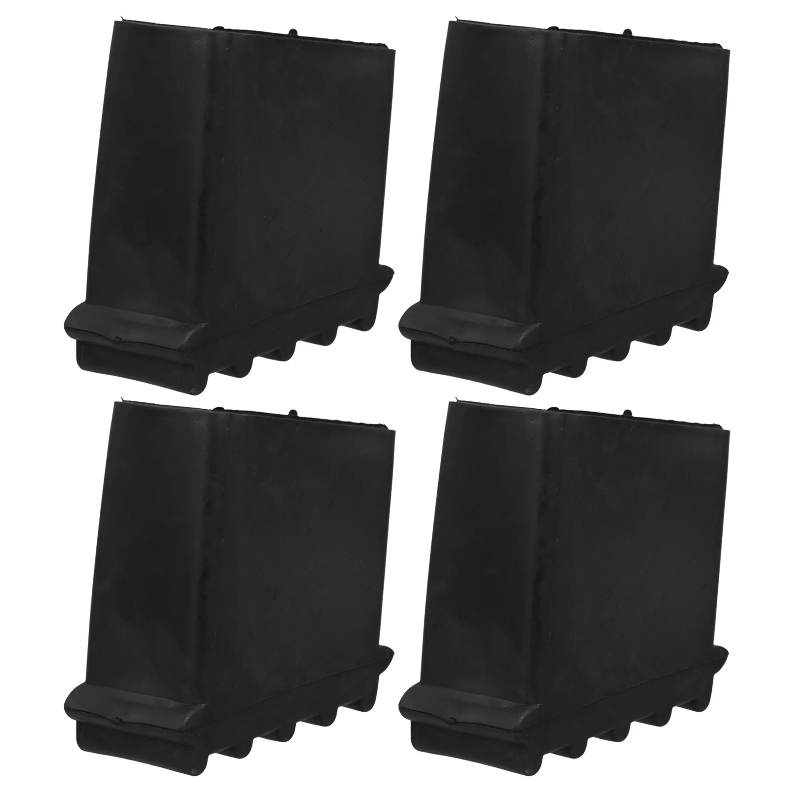 4Pcs Anti Slip Ladder Feet Covers Rubber Pads Step Ladder Accessories Folding Protectors Herringbone Foot Mats ladder feet covers