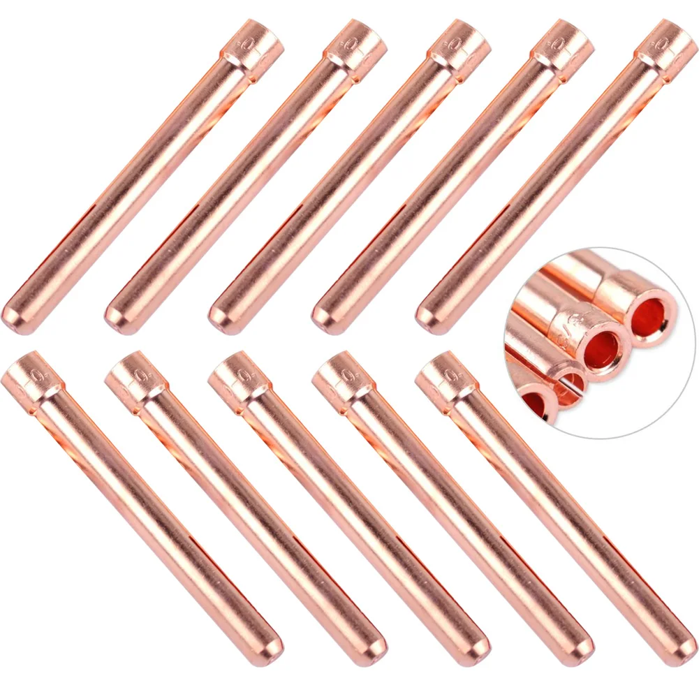 Tungsten Electrode Tig Torch Consumable Chuck Welding Rods For WP17 WP18 WP26 Electrode Chuck Welding Tools welding torch consumables tig welding accessories tig welding torch kit
