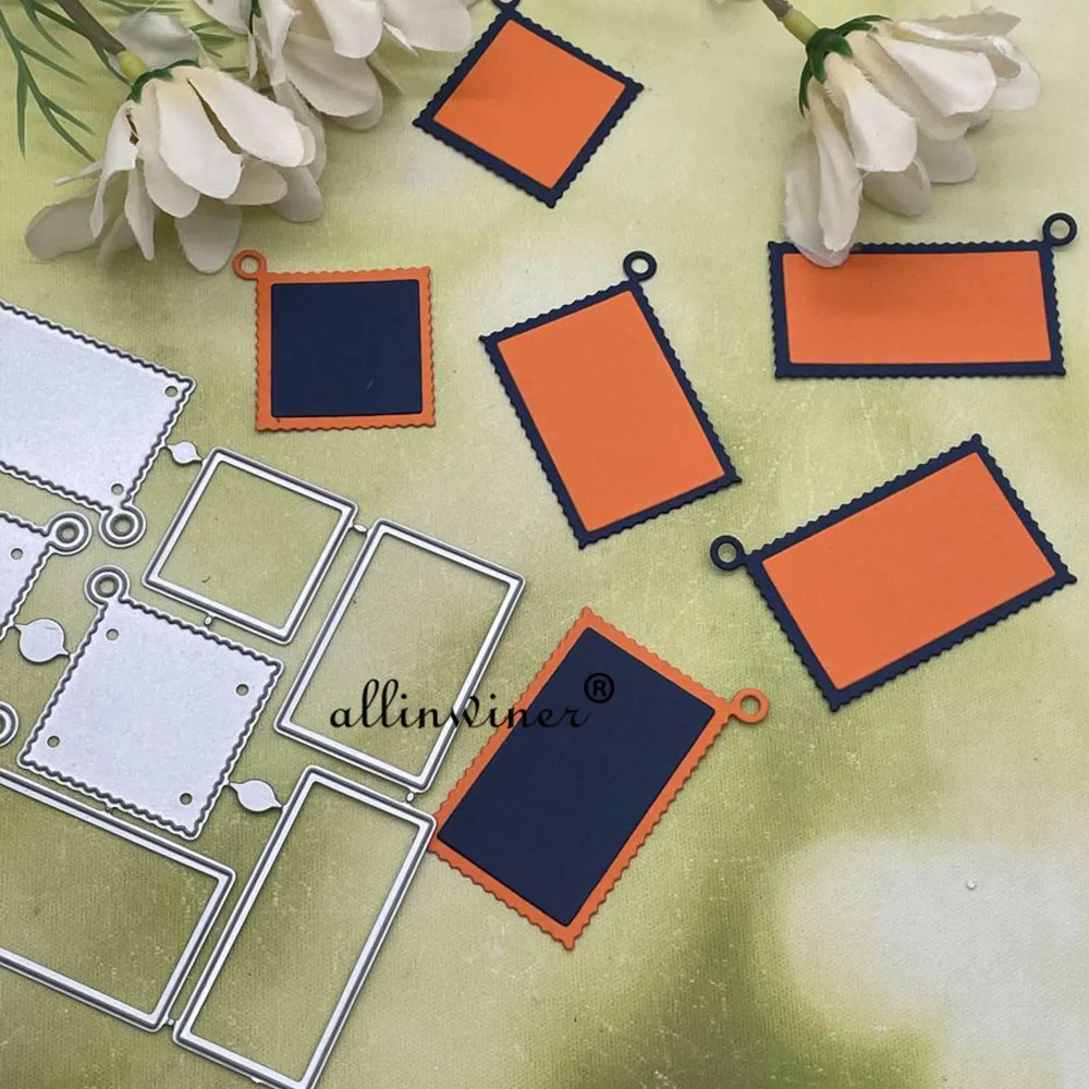 고양이 개 라벨 스탬프 시리즈 DIY Scrapbooking 장식 엠보싱 공예 다이 커팅 템플릿에 대한 금속 절단 다이 스텐실