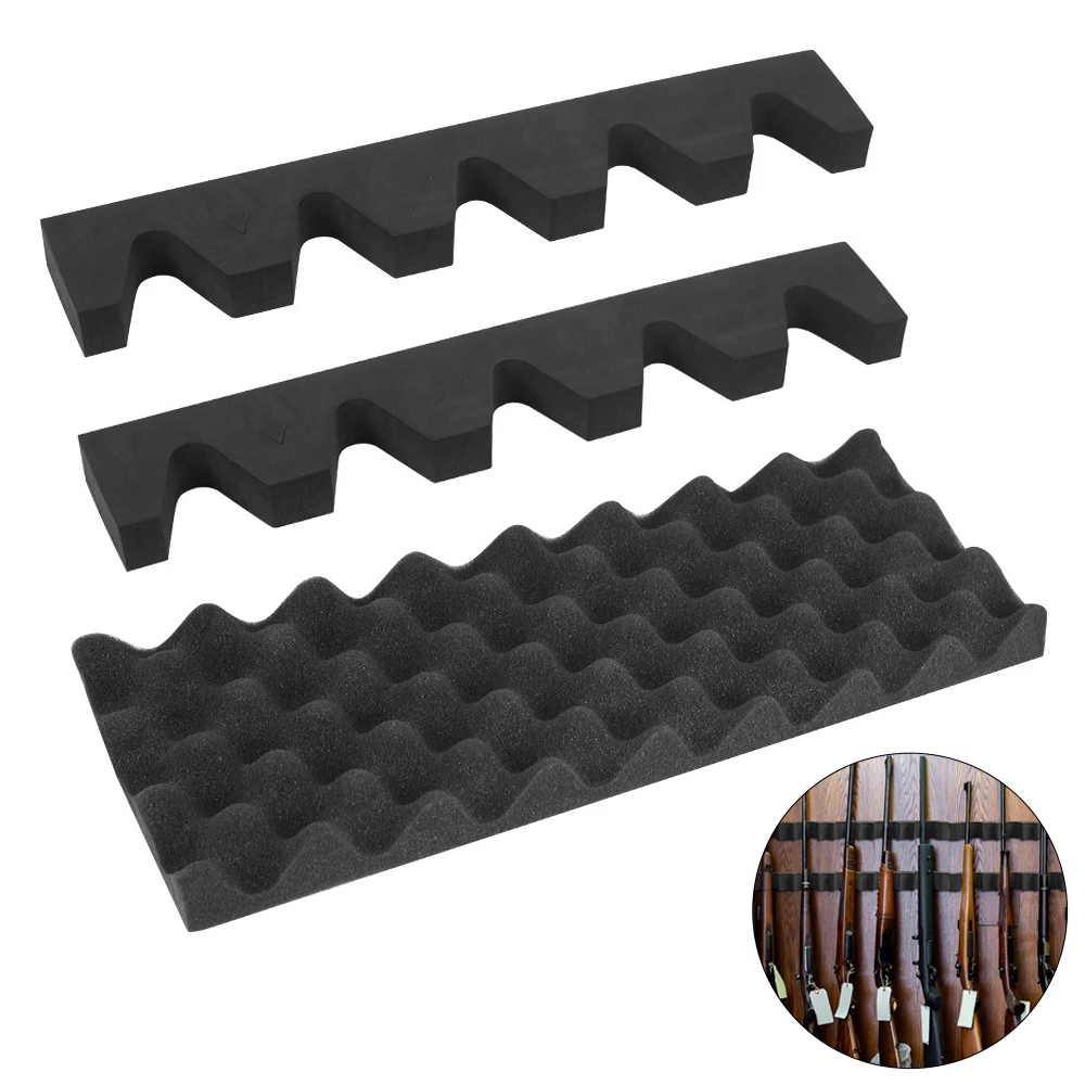 

Tactical Gun Rack Foam Gun Holder Wall Mount EVA Gun Rack Kit Multifunctional Rifle Storage Cabinet Outdoor Hunting Accessories