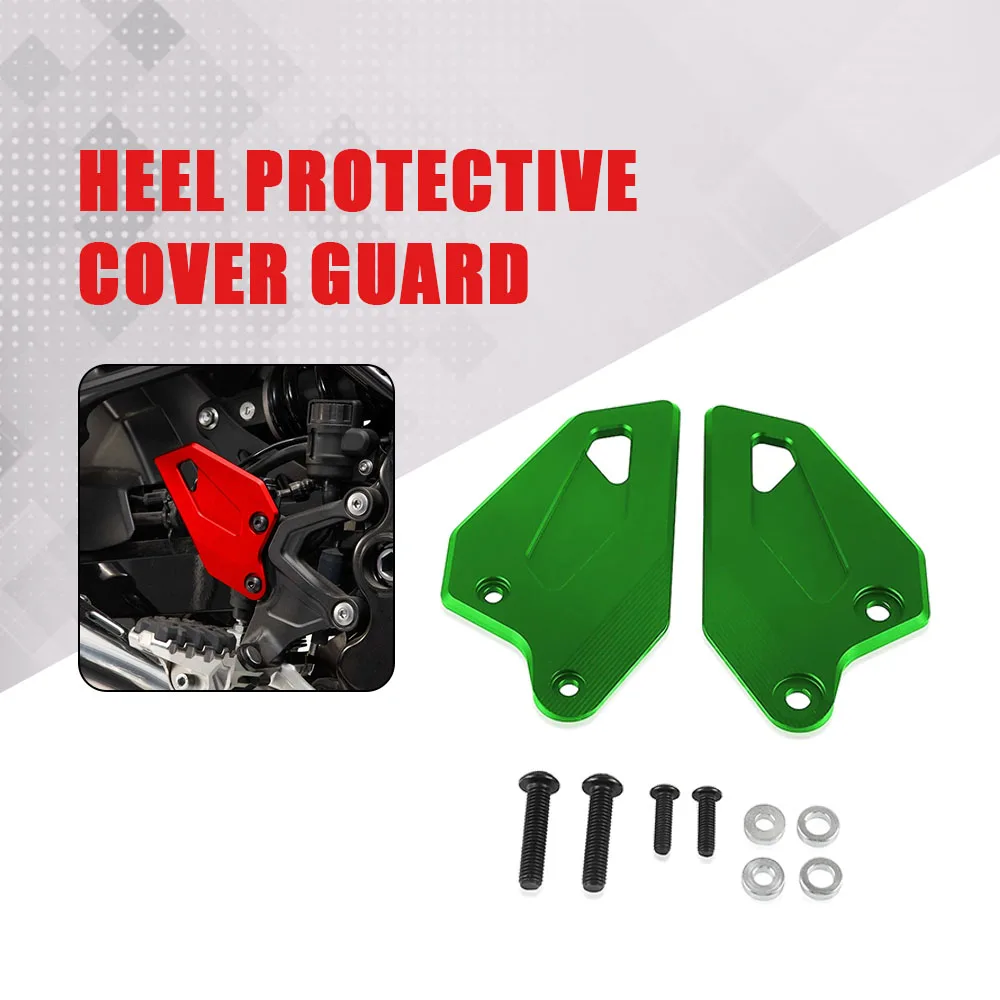 

Motorcycle Aluminum Heel Protective Cover Guard For Kawasaki Z900RS 2017 2018 2019 2020 2021 Z 900 RS Z 900RS Cafe Accessories