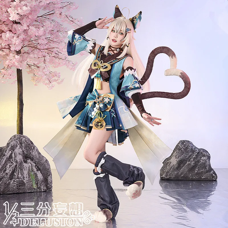 

Kirara Uniforms Cosplay Costume Game Genshin Impact Cosplay Clothing Anime Women High Quality Role Play Clothes Sizes S-XL 2023