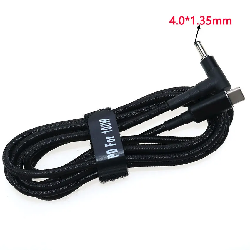 Versatile USB-C to Multi-Size DC Male Plug Converter Charging Cable