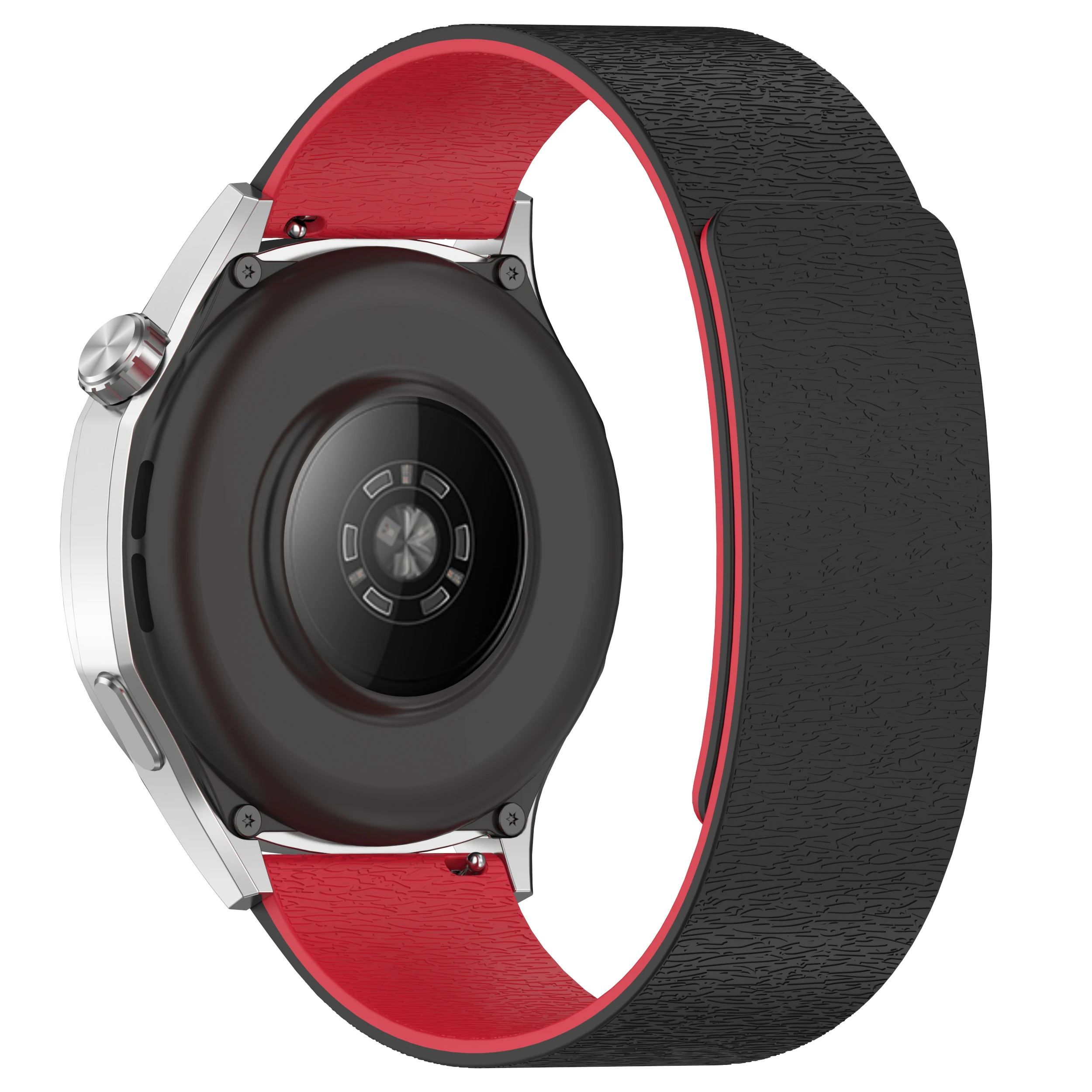 Universal Magnetic Silicone Strap - 18mm/20mm/22mm Adjustable Band