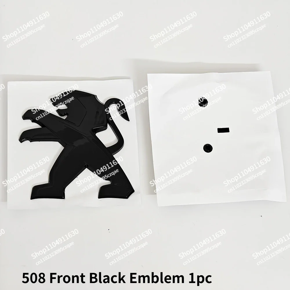 Car Emblems For Peugeot 3008 2023, Car Front And Rear Hood Trunk Grille - View #3