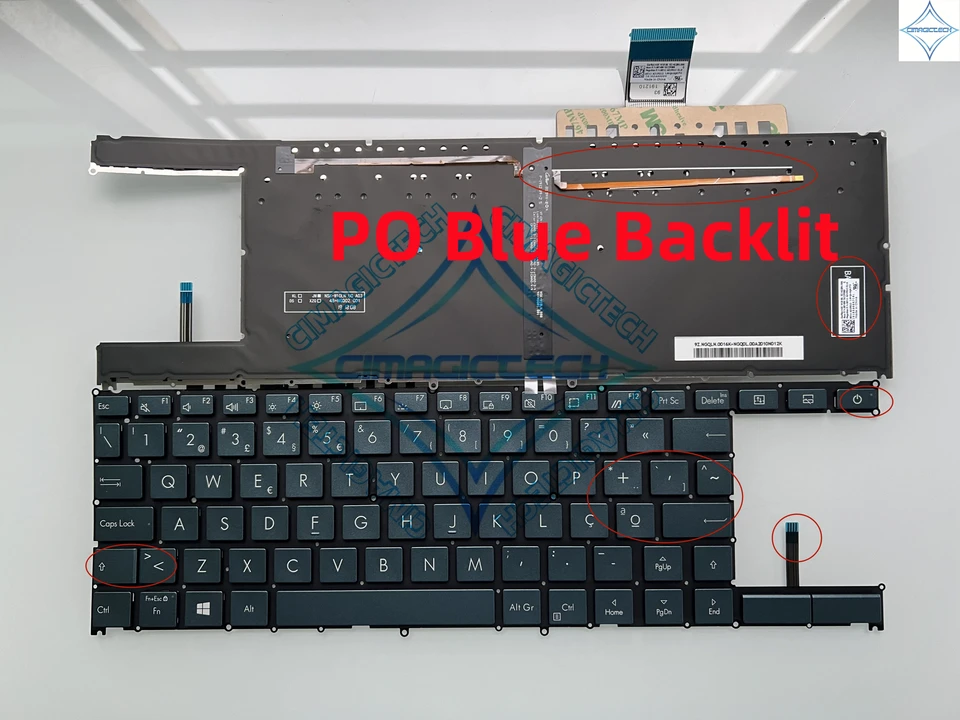Clavier Français Azerty Asus Ux550g / Ux550gd / Ux550ve / Ux550vd