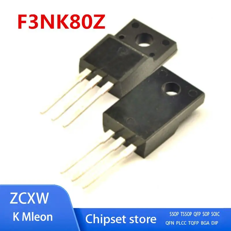 

20PCS/LOT F3NK80Z STF3NK80Z 3NK80