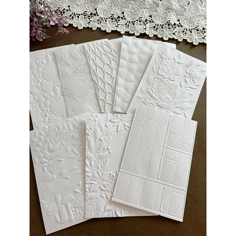 3d Embossing Folder Scrapbooking Tools Dies Materials DIY Craft Supplies Photo Album to Album Decor Card Background