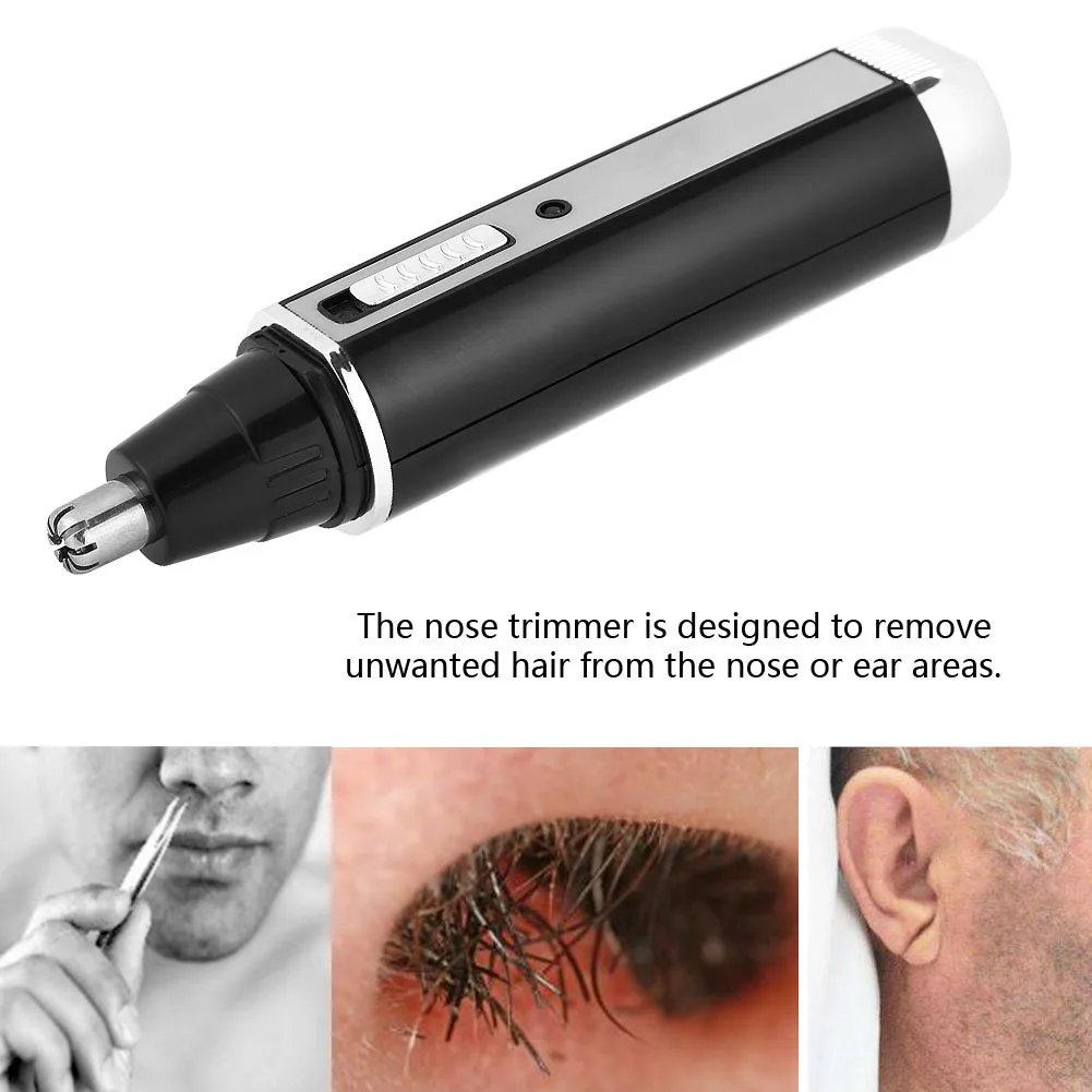 4-in-1 Rechargeable Mens Electric Nose Ear Hair Trimmer Womens trimming sideburns eyebrows Beard Hair Clipper Cut Shaver