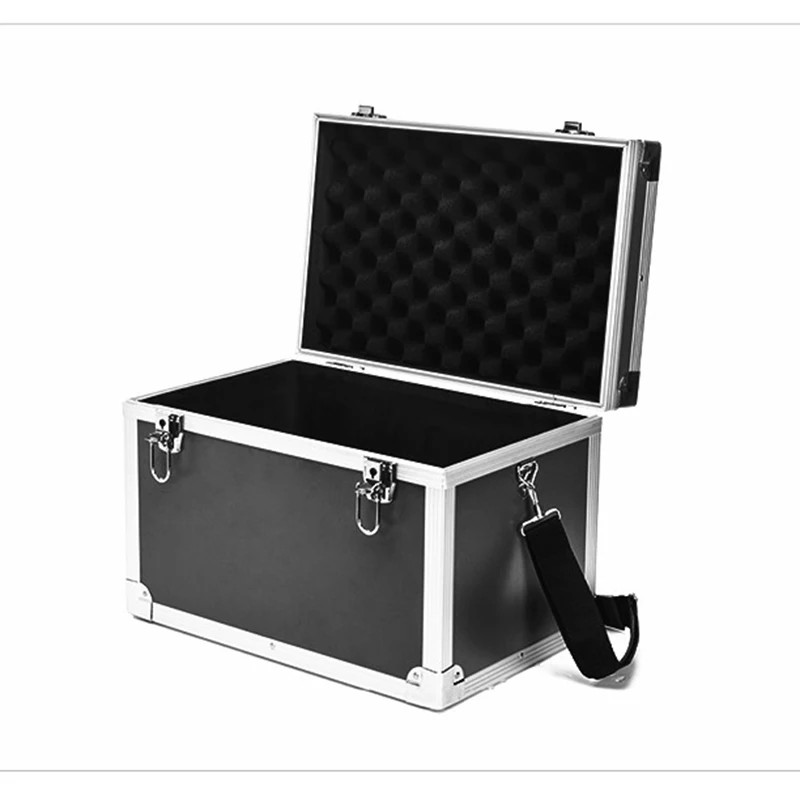 The Thickened Aluminum Toolbox Can Be Shoulder-backed Instruments And Equipment Display Box File Tools Storage Anti-collision 2