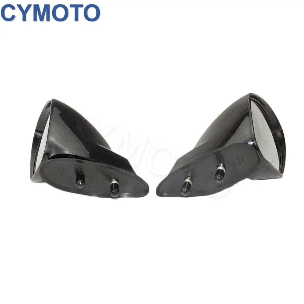 Left / Right Motorboat Rear View Mirrors for Yamaha Waverunner VX110 Deluxe VX Cruiser Sport EX 2005-2009 -Pair boat rearview mirror