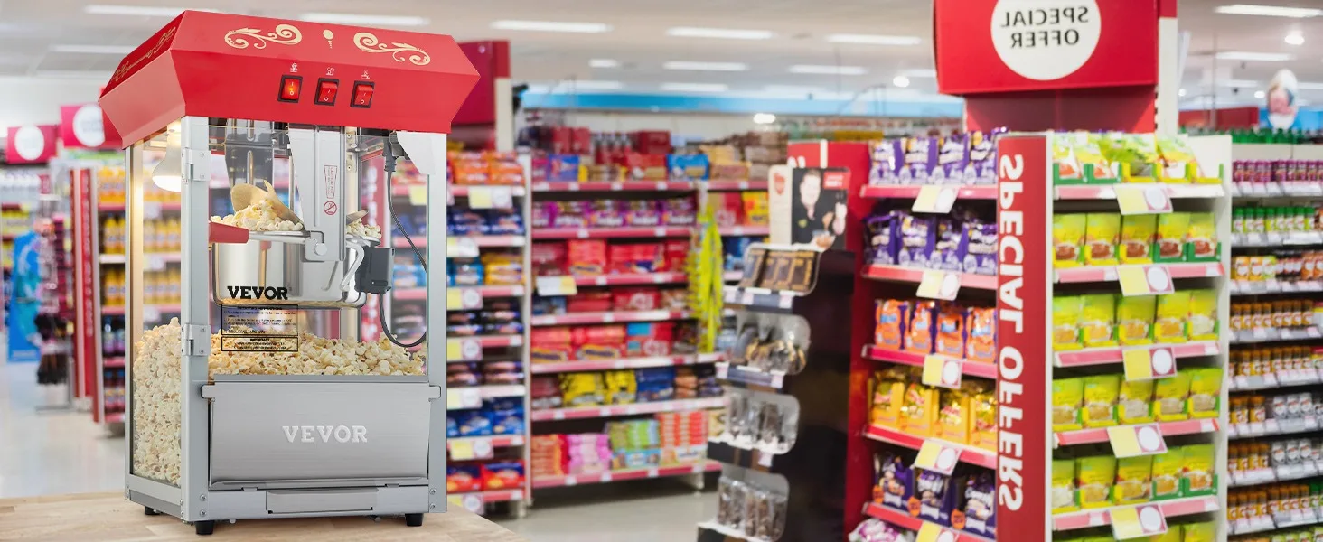 popcorn machine movie theater style