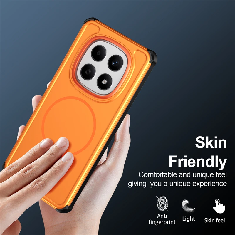 Magsafe Magnetic Wireless Charging Rugged Armor Shockproof Matte Case