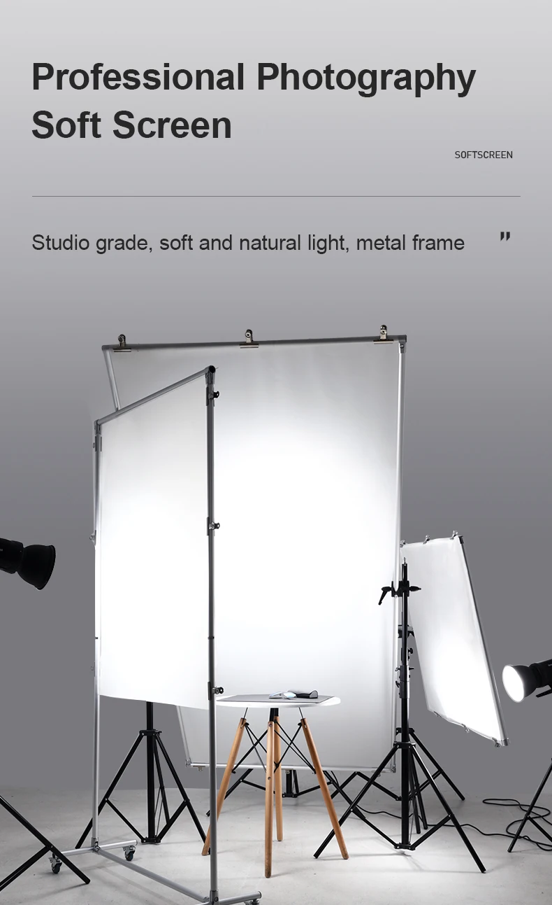 90*100 cm Reflector Soft Light Screen Butter Paper Diffuser Flag Board Photograp