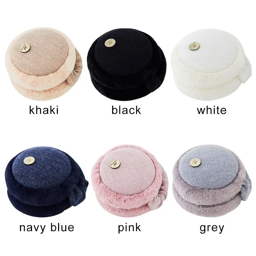 Fahion Winter Warm Earmuffs Soft Plush Ear Warmer for Women Men Earflap Outdoor Cold Protection Ear-Muffs