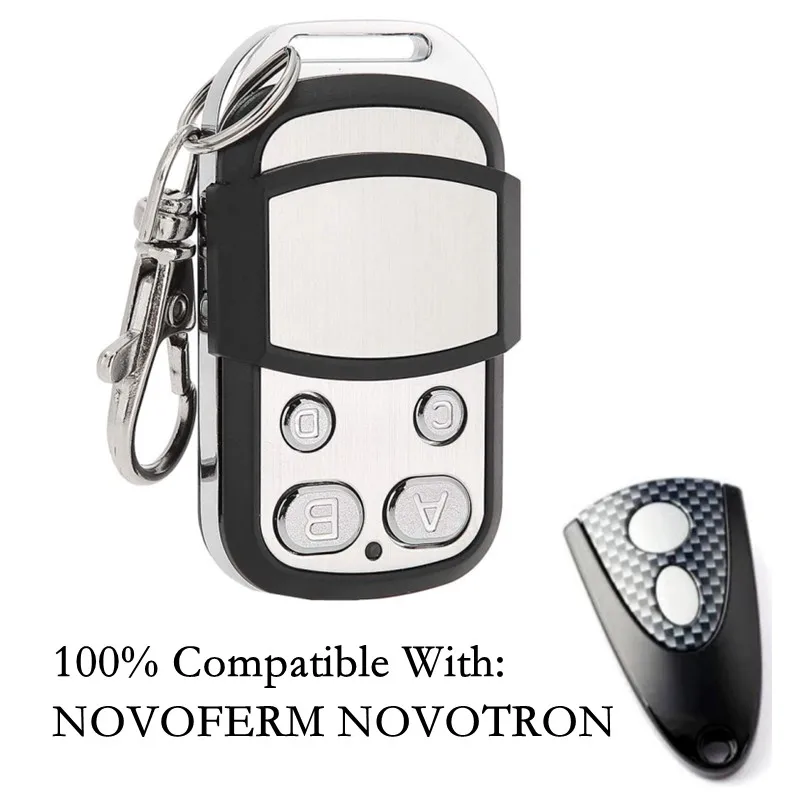 

TORMATIC MAX 43-2,MAX 43-4 NOVOFERM 502 2-CH,NOVO 504 4-CH Garage Door Remote Control 433.92mhz Rolling Code Transmitter