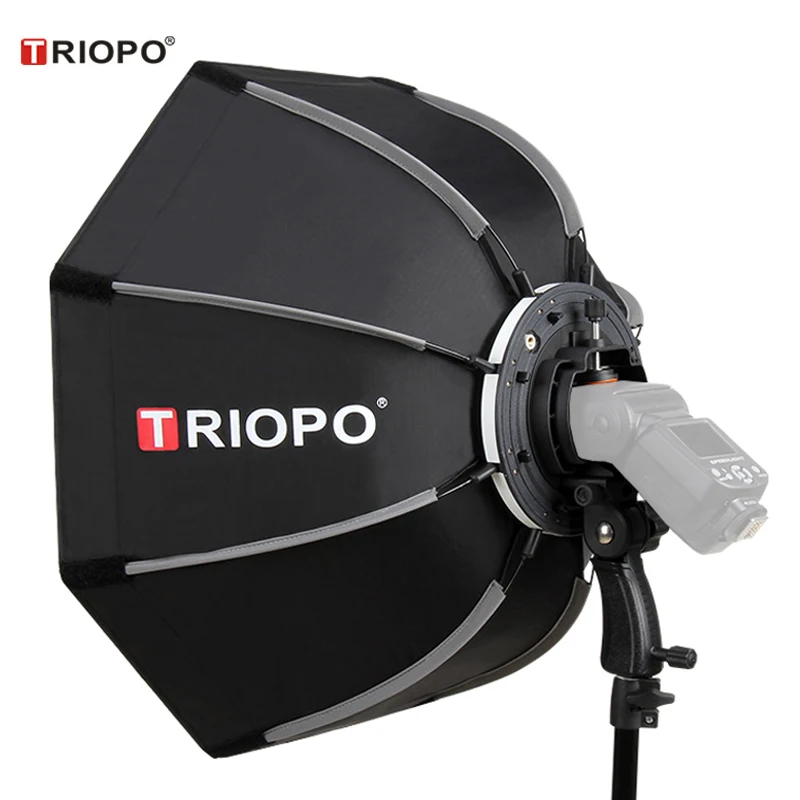 

Triopo 120cm Portable Speedlite Octagon Umberlla Outdoor Softbox Photography Flash Soft Box for Godox TT685 Yongnuo 600EX-RT