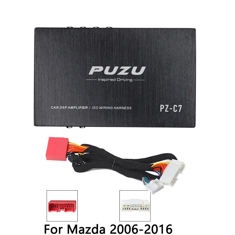 【再々値下げ】【未使用品】PUZU PZ-C7 DSPアンプトヨタ純正ハーネス Amazon.co.jp: PUZUPZ-C7 4X 150 W 4 chから6 ch車載DSPアンプ