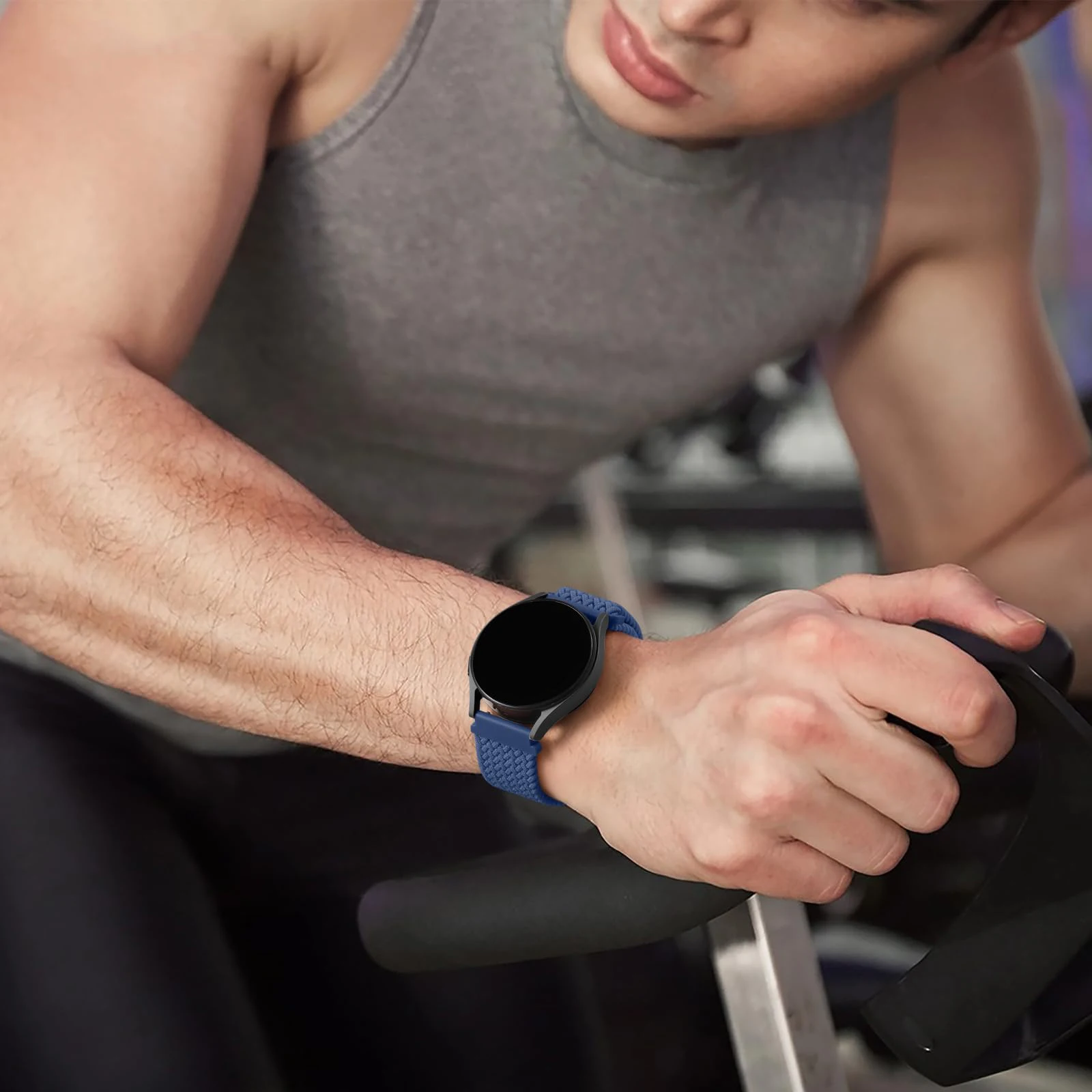 20mm 22mm watch Straps For Samsung Galaxy Watch 7/FE/6/5/pro/4/Classic Braided solo loop Bracelet Huawei watch GT 2 3 pro 4 band