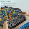 New Triangle Chain Rubber Band Chess Desktop Puzzle Game, Family Parent-child Interaction Game, Exercise Logic Puzzle Baby Toys 1