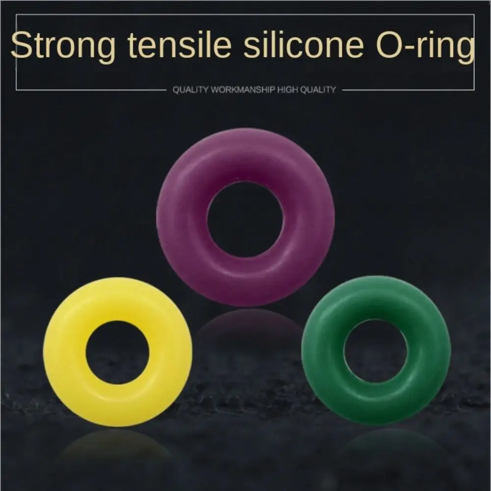 100/400 Pz Kit Metrico O-Ring Hot Fish Bite Idraulico Indicatore Di Gomma Nera Worms Wacky Rig Assortimento Set Strumento Di Pesca