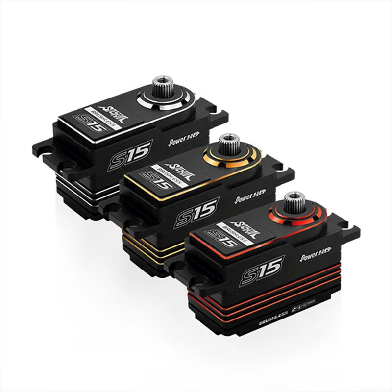 

Power HD Storm S15 6.0-8.4V All-Metal Race-Grade Brushless Digital Servo For RC Car Fxed Wing Off-road Vehicle Drone Toy