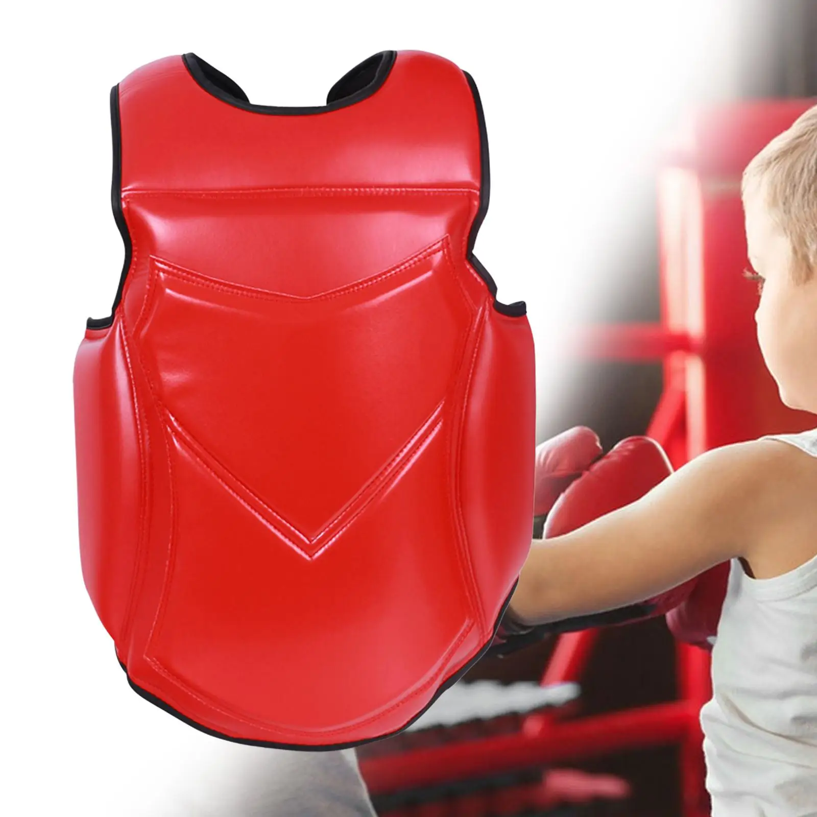 Karate Chest Protector Pressure Resistant Beginner Taekwondo Protector Vest