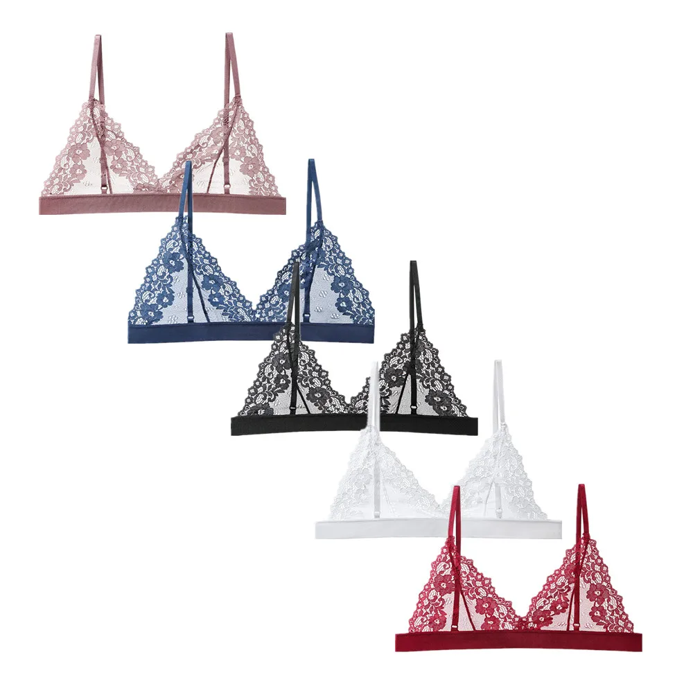 Ensemble Lingerie 2 Pièces Femme – Soutien-gorge à Armatures Push-up Dentelle & String – Taille 85B, Bretelles Détachables, Ultra Sexy