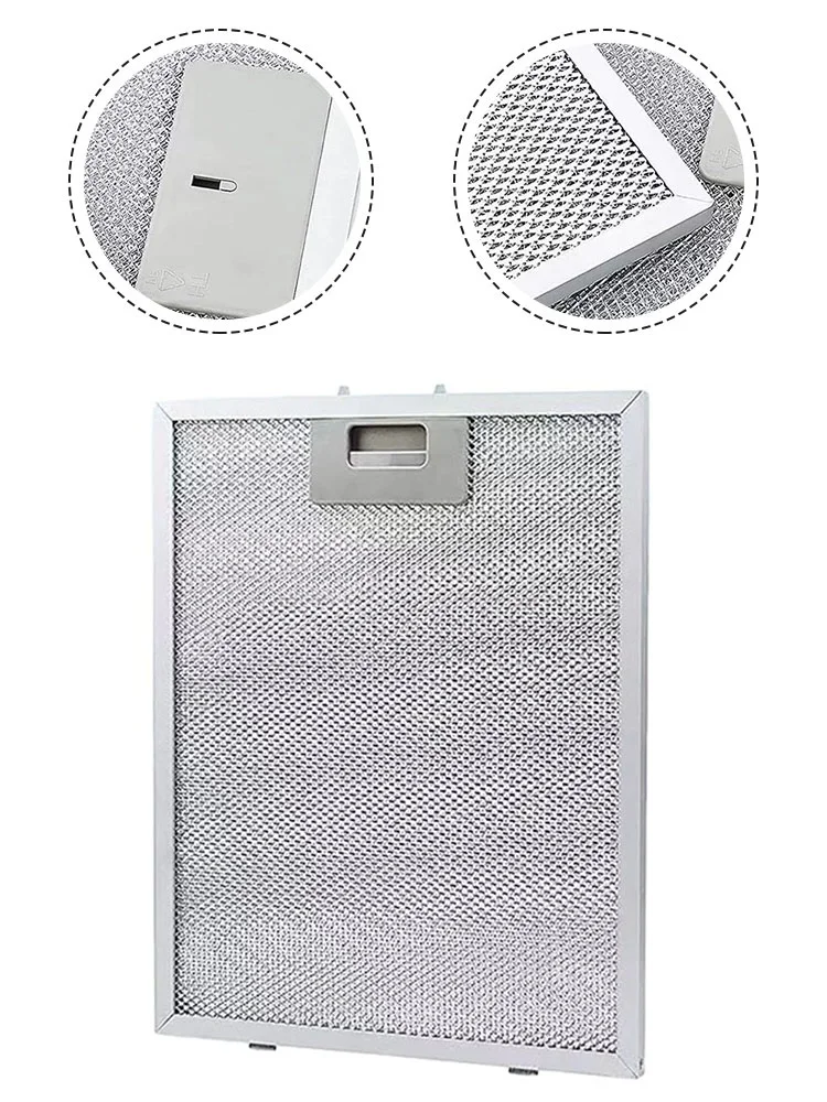 23x26cm Range Hood Filter 5 Layers Cooker Hood Grease Filter Kitchen Extractor Ventilation Aluminium Aspirator Filter Mesh