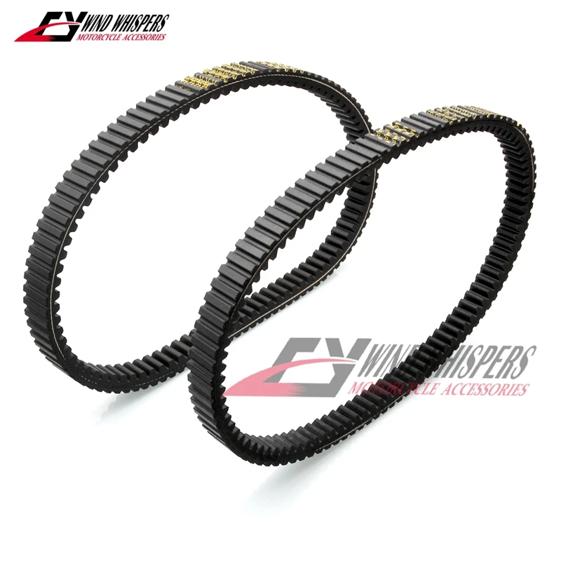 Motorcycle Clutch transmission driven belt gear pulley belt for Suzuki Burgman Skywave 400cc AN 400 AN400 1999-2014 motorcycle scooter drive belt