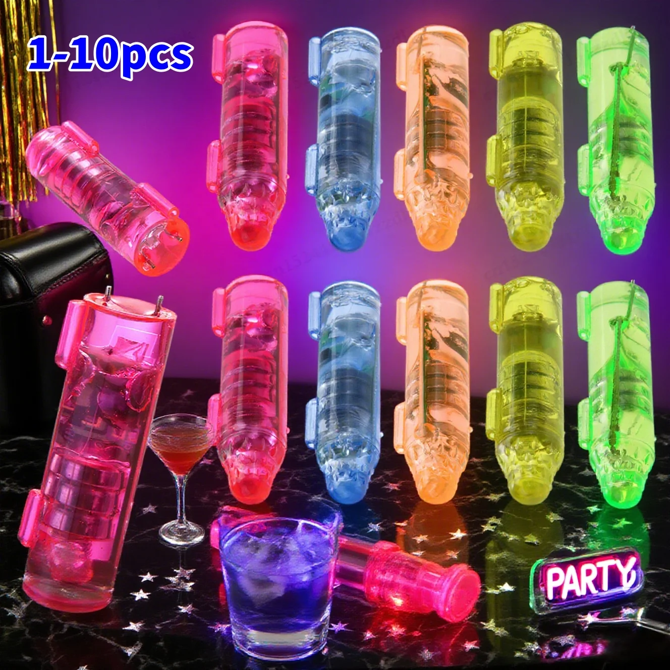 Underwater Fishing LED Flashing Light Bait Tool