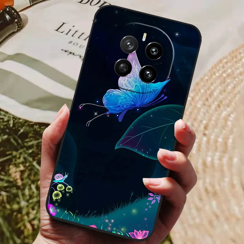 Luxury Painted Silicone Phone Case - Protective Back Cover