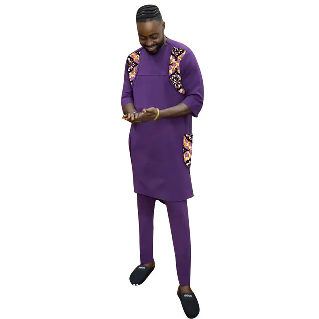 Musa Half Sleeve Dashiki Outfit - Image 6