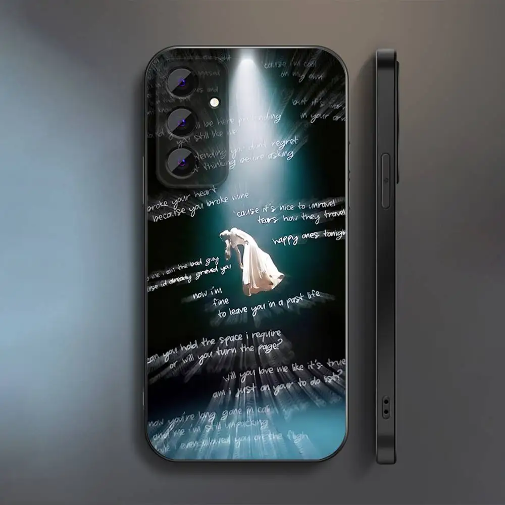 Brighter Days Ahead: Ariana Soft Black Phone Case