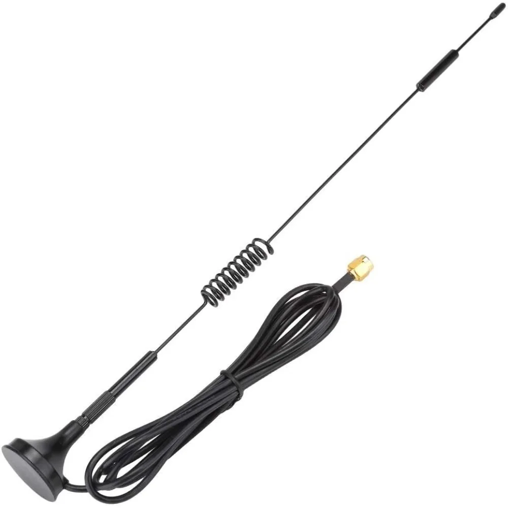 433MHz 31cm Magnetic Suction Cup Antenna 10dBi High Gain SMA Male RG174 3M Cable