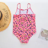 2024 Big Kids 1 Piece Swimwear New Kids Swimimg Wear For Girls 7-14 Years Old Off The Shoulder Swimsuit 2