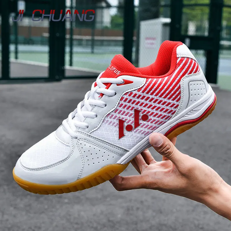 Saularis New Professional Badminton Men Women Breathable Tennis Shoes Ladies Comfortable Volleyball Sneakers Luxury Tennis Wears