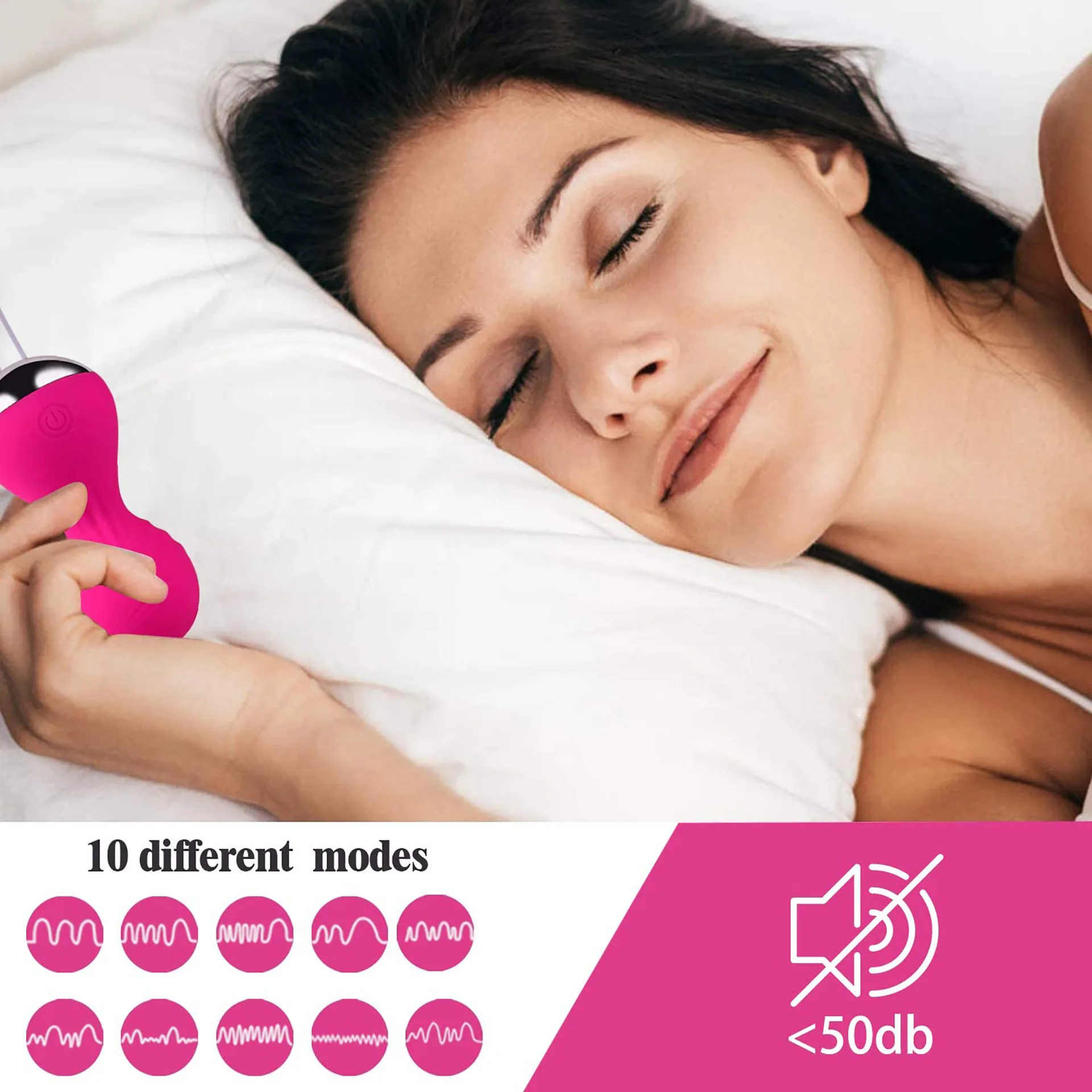 Vaginal Chinese Balls Set Silicone Kegel Trainer for Women Remote Control Vibrator Female Masturbator Pelvic Muscle Exercise Sex