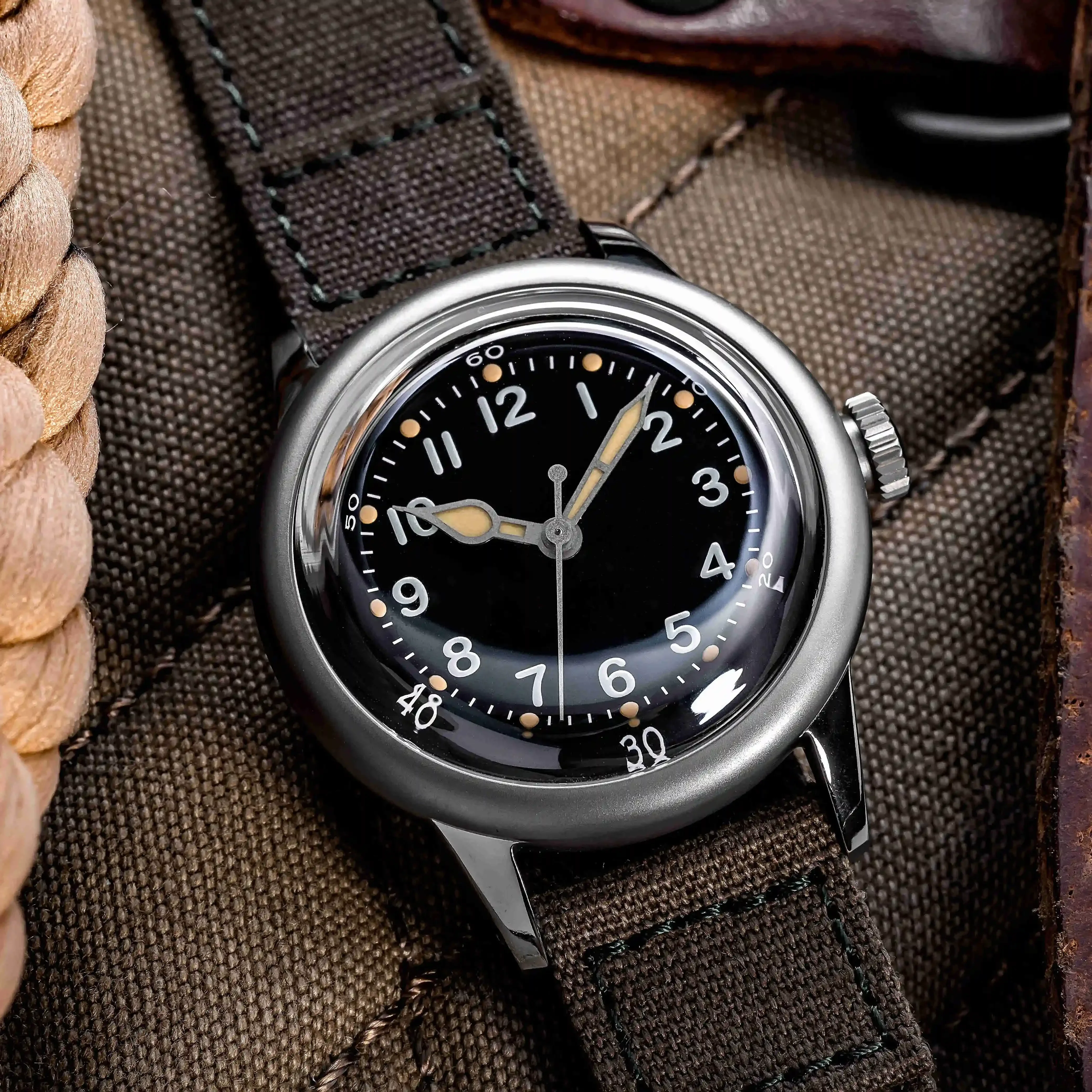 THORN A11 Retro Military Watch Titanium NH35 Movement Automatic 